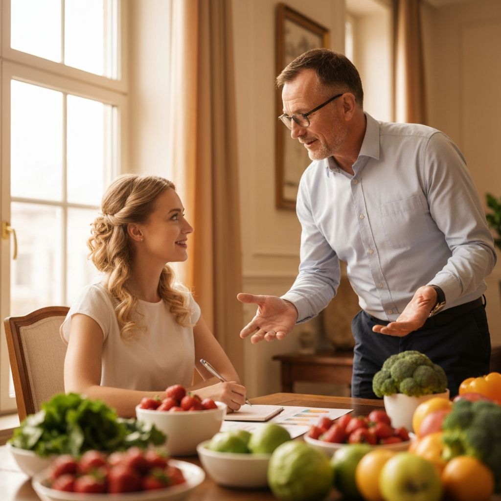 Nutrition consultation and healthy lifestyle