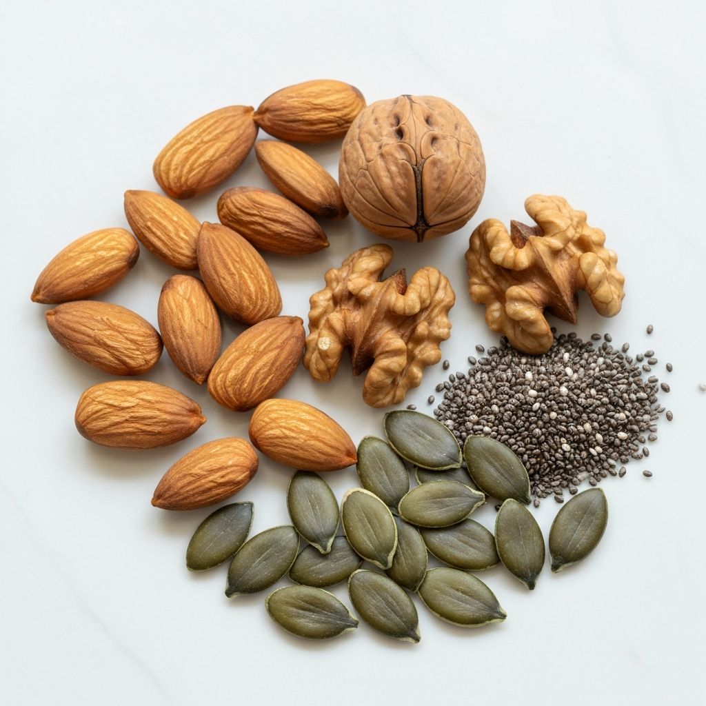 Mixed nuts and seeds